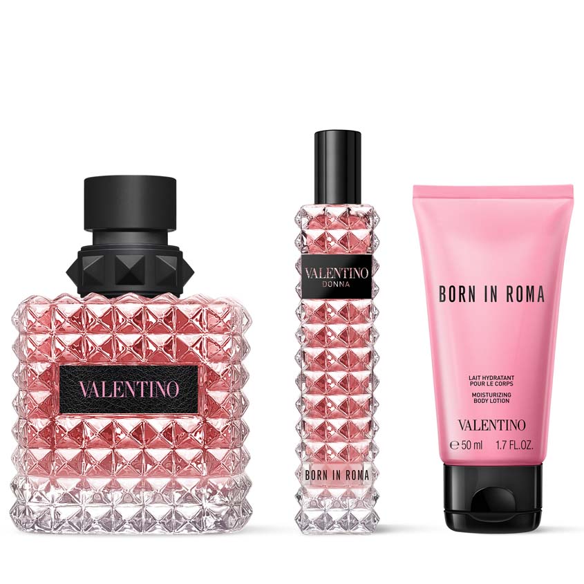 VALENTINO DONNA BORN IN ROMA SET' S1 23 (EDT 100ML + BL 50ML + EDT 15ML) – متجر إلكتروني