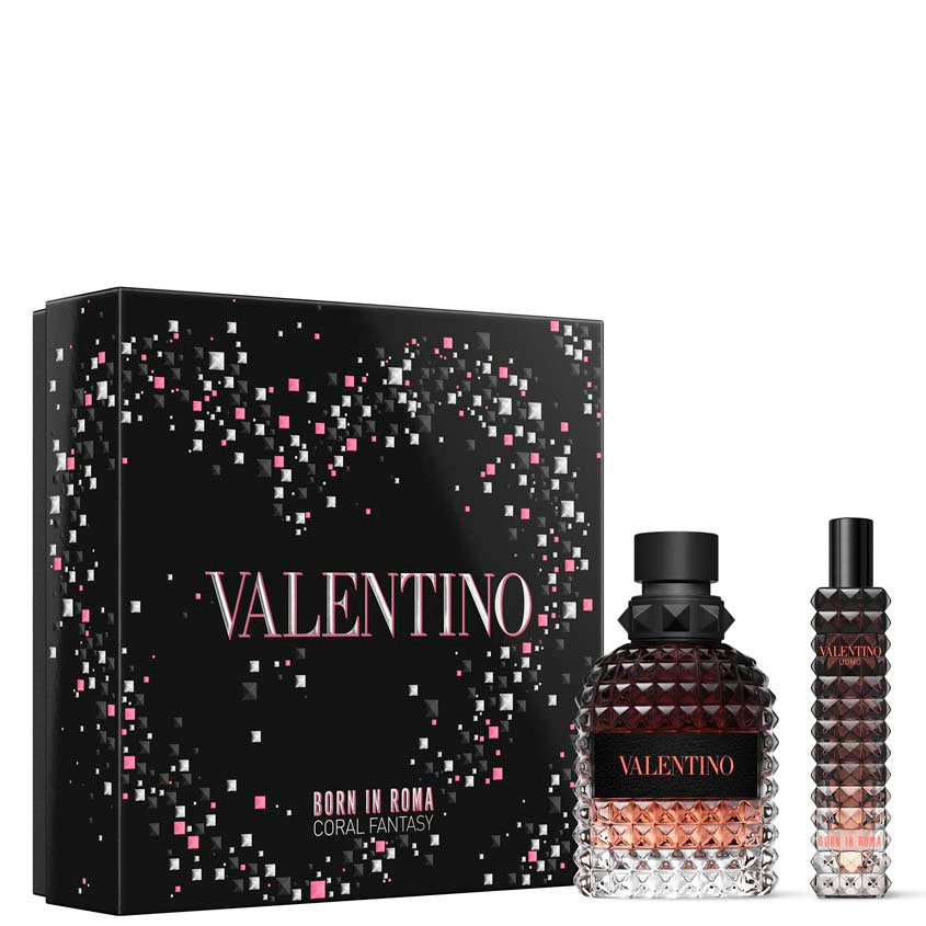 VALENTINO UOMO BORN IN ROMA CORAL FANTASY' S1 23 (EDT 50ML + EDT 15ML) – شراء أونلاين