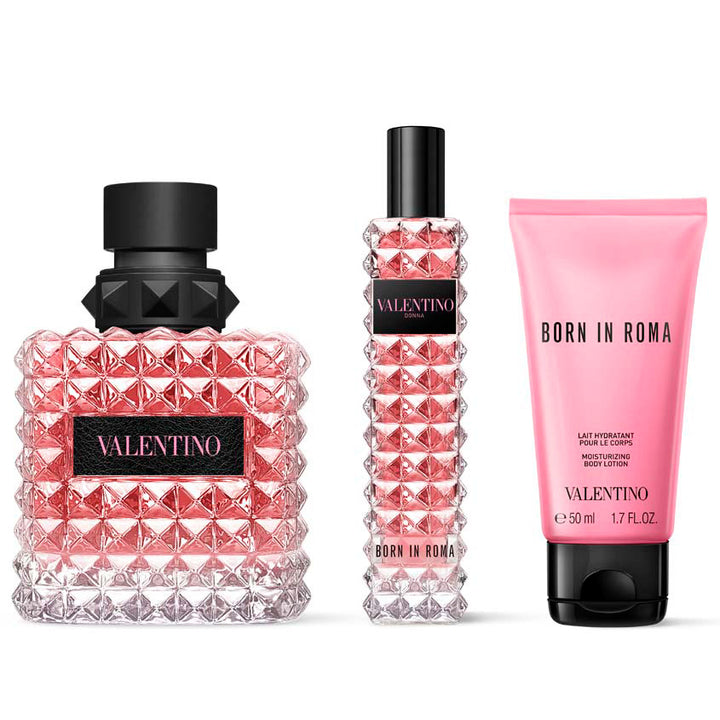DONNA BORN IN ROMA SET' S1 24 (EDP 100ML + BL 50ML + EDP 15ML)