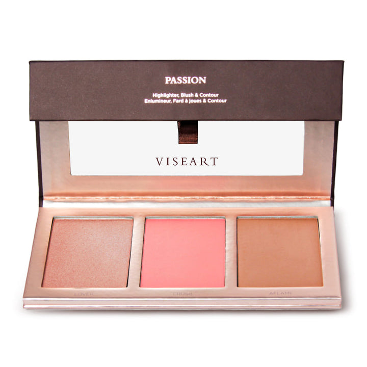 Passion Highlighter Contour Blusher Palette