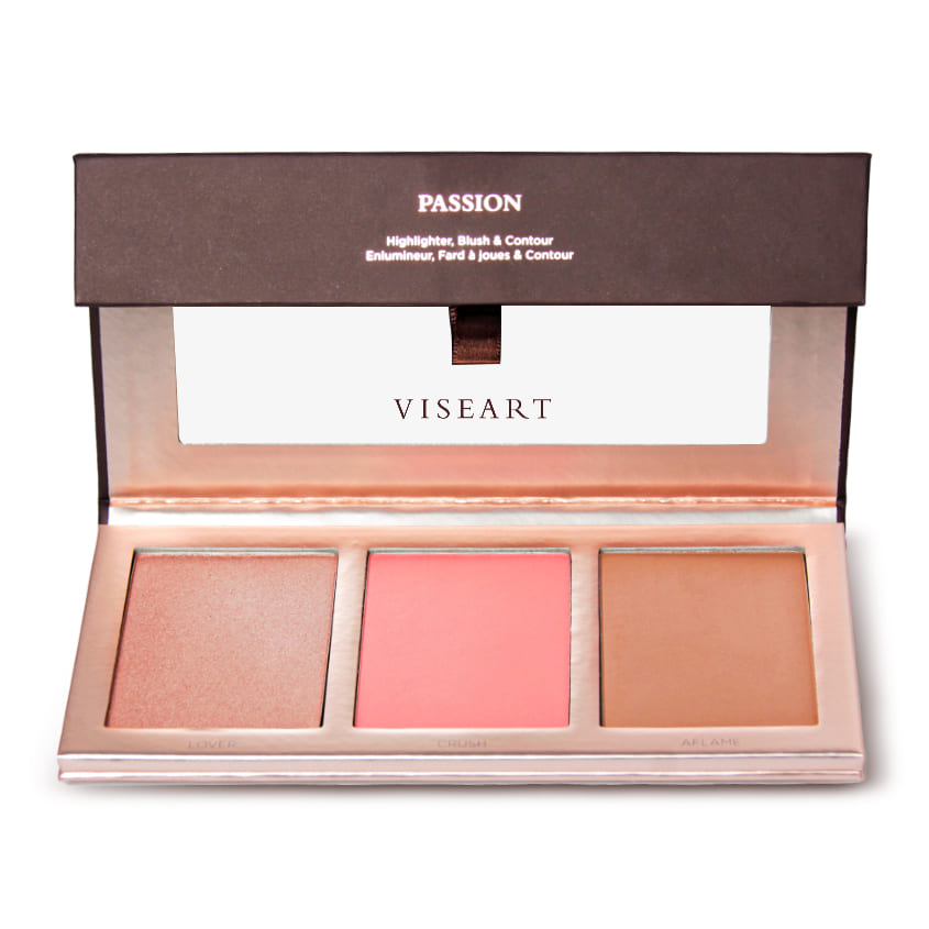 Passion Highlighter Contour Blusher Palette