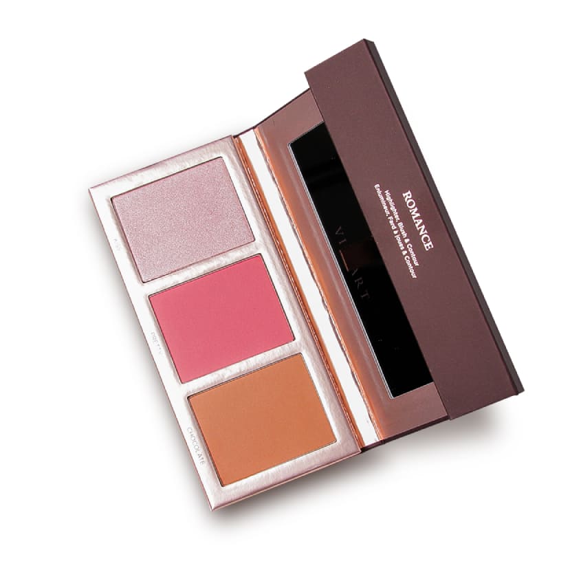 Romance Highlighter Contour Blusher Palette