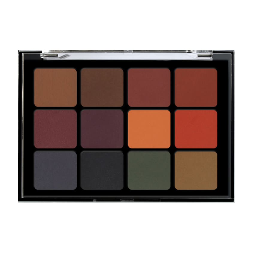 12 Colour Eyeshadow Palette Dark Matte