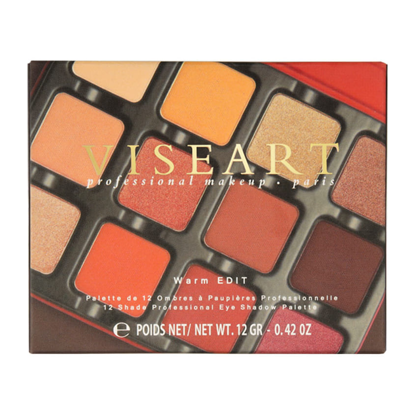 12 Color Eyeshadow Palette Warm Edit