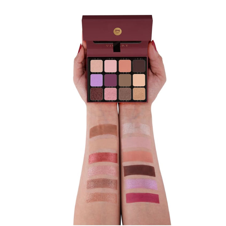 12 Color Eyeshadow Palette Rose Edit