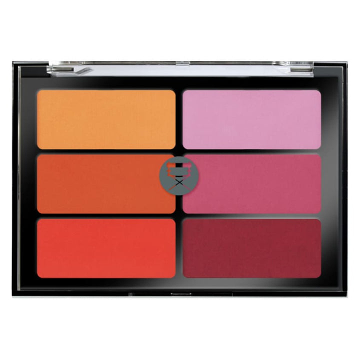 6 Color Blush Palette Orange Violet