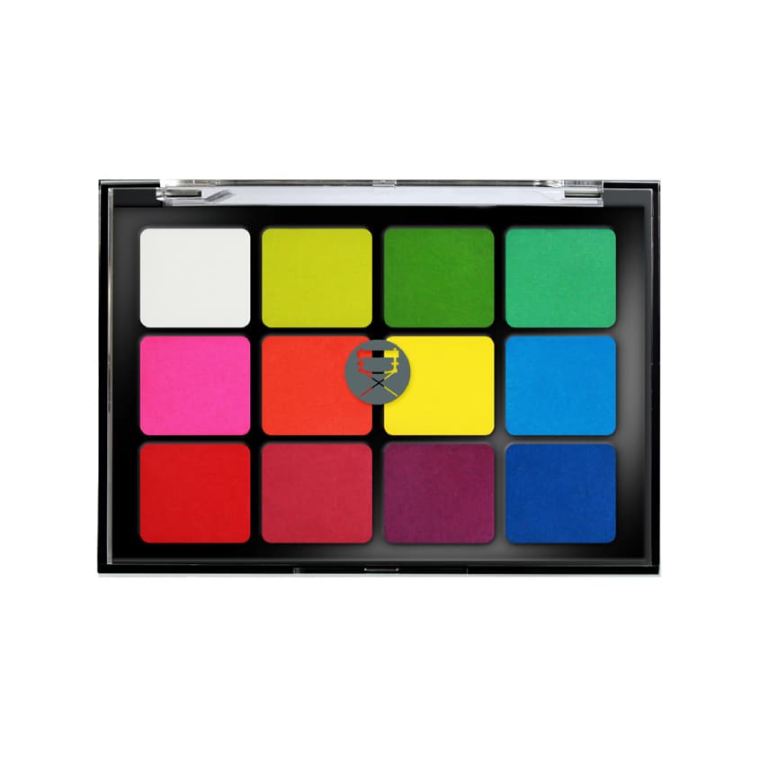 12 Color Eyeshadow Palette Editorial Brights