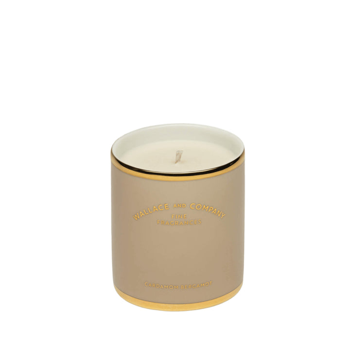 Cardamom Bergamot Porcelain Candle