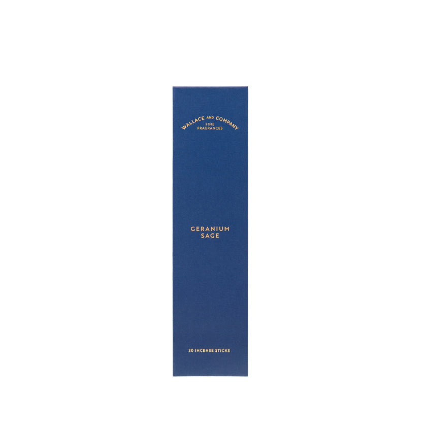 WALLACE & COMPANY GERANIUM SAGE INCENSE 30 STICKS – buy online