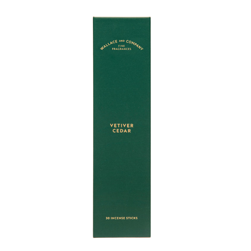 WALLACE & COMPANY VETIVER CEDAR INCENSE 30 STICKS