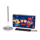 WALLACE AND COMPANY Winters Tale Incense Dish Set