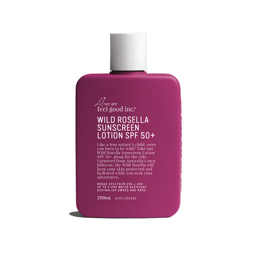 WE ARE FEEL GOOD Wild Rosella Sunscreen Lotion SPF50+
