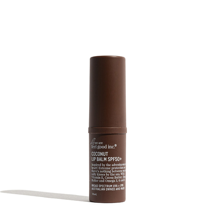 WE ARE FEEL GOOD COCONUT LIP BALM SPF50+ 10ML