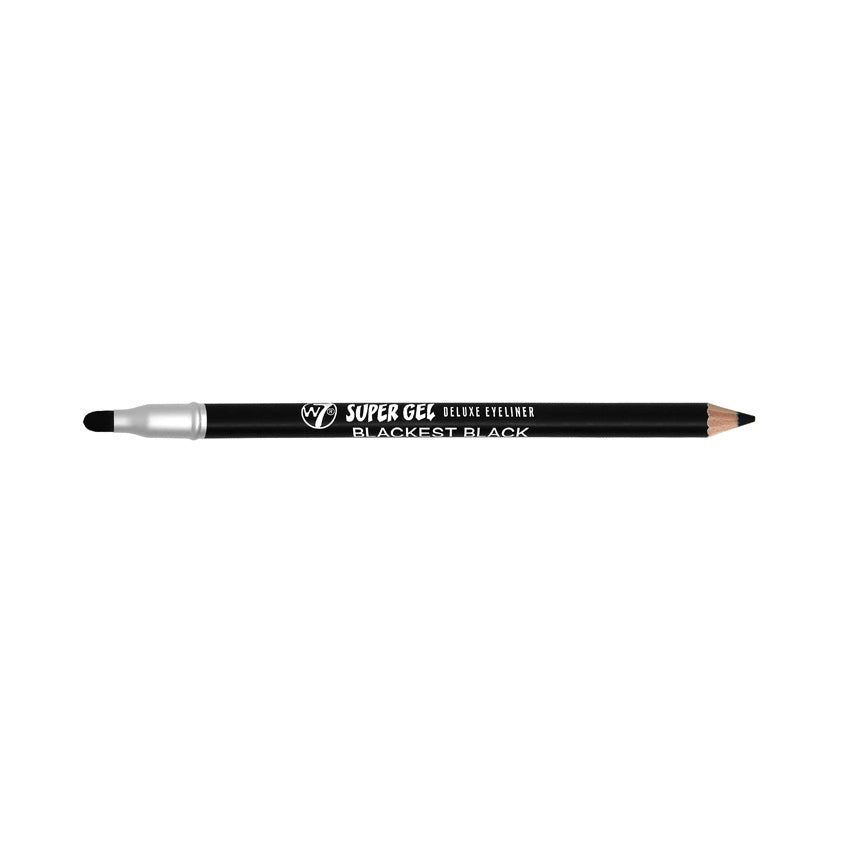 W7 COSMETICS SUPER GEL DELUXE EYE PENCIL BLACK 1.5G