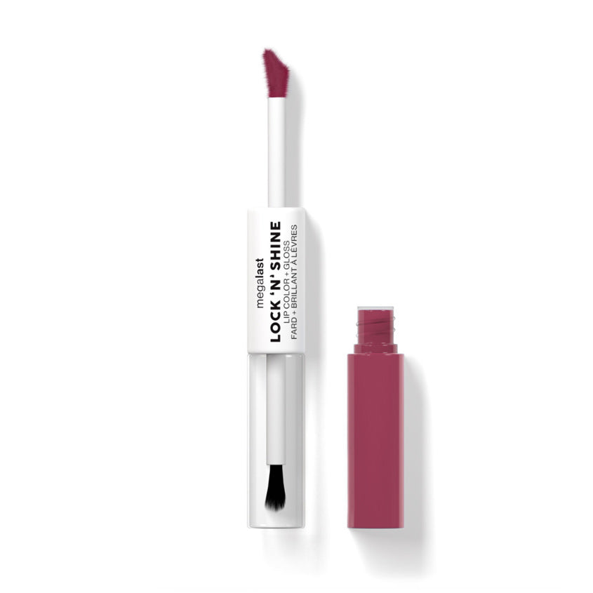 Megalast Lock ‘N’ Shine Lip Color + Gloss