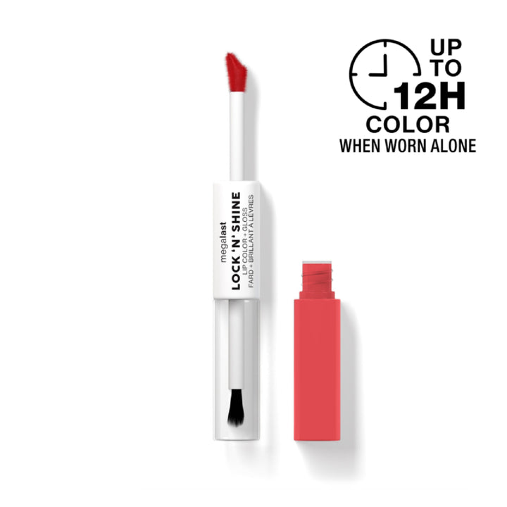 Megalast Lock ‘N’ Shine Lip Color + Gloss