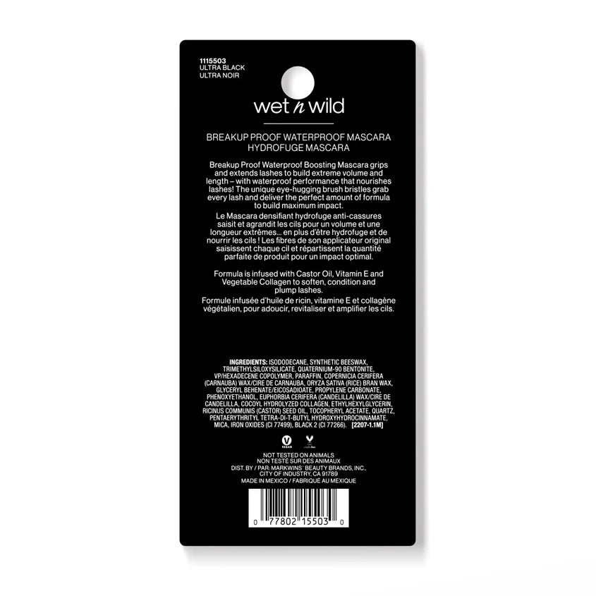 Breakup Proof Waterproof Boosting Mascara