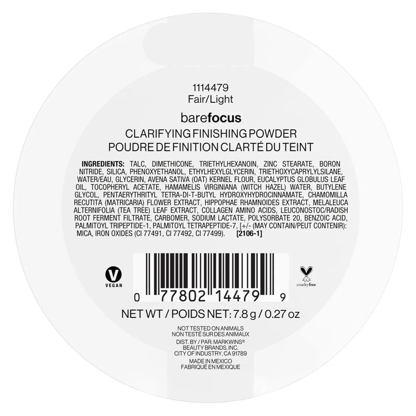 Bare Focus Clarifying Finishing Powder