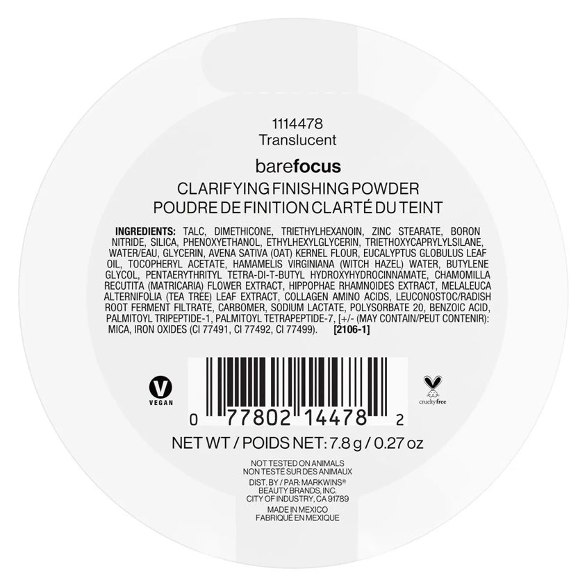 Bare Focus Clarifying Finishing Powder