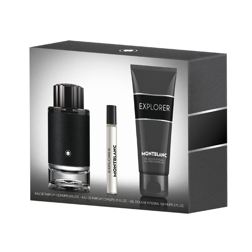 MONTBLANC SET EXPLORER S2 23(EDP 100ML+7.5ML+SG 100ML) – buy online