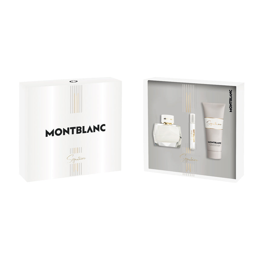 MONTBLANC SET SIGNATURE S2 23(EDP 90ML+7.5ML+BL 100ML)