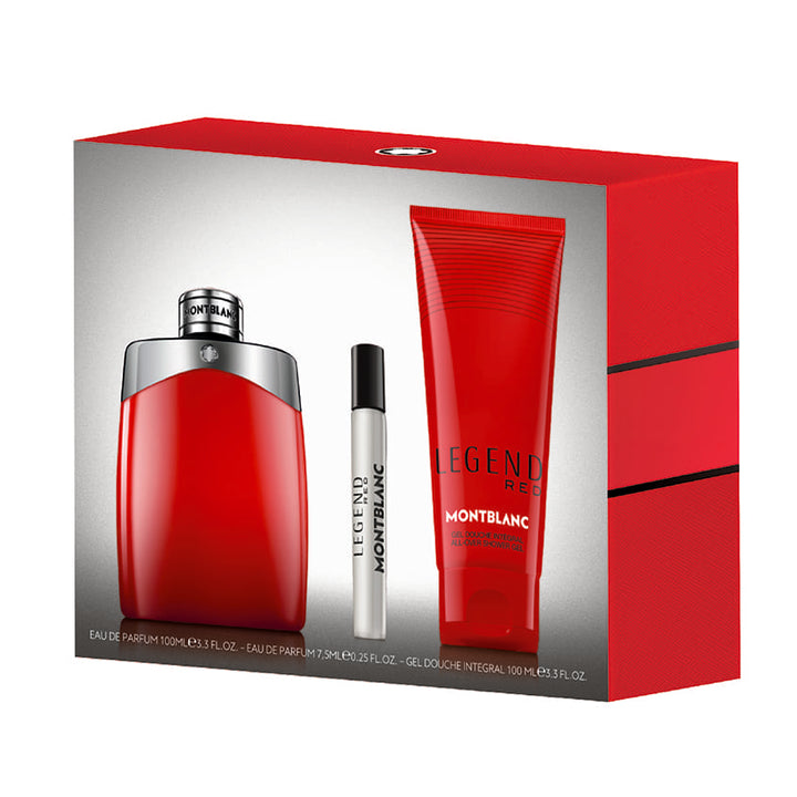 LEGEND RED SET (EDP 100ML + EDP 7,5ML + SG 100ML)