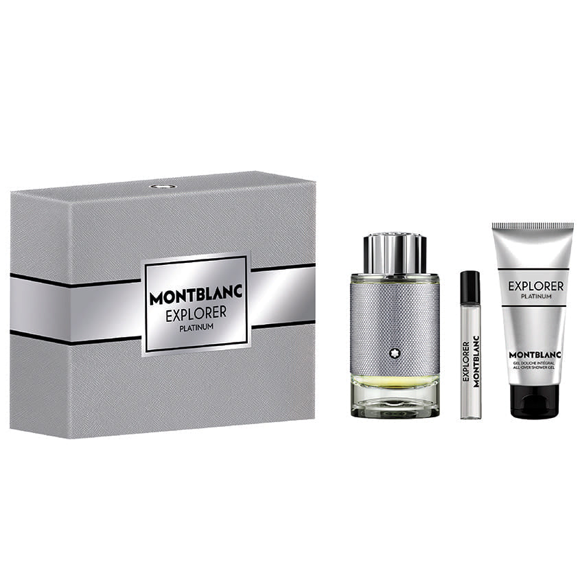 MONTBLANC EXPLORER PLATINUM SET ‘S1 24(EDP 100ML+7.5ML+SG 100ML)