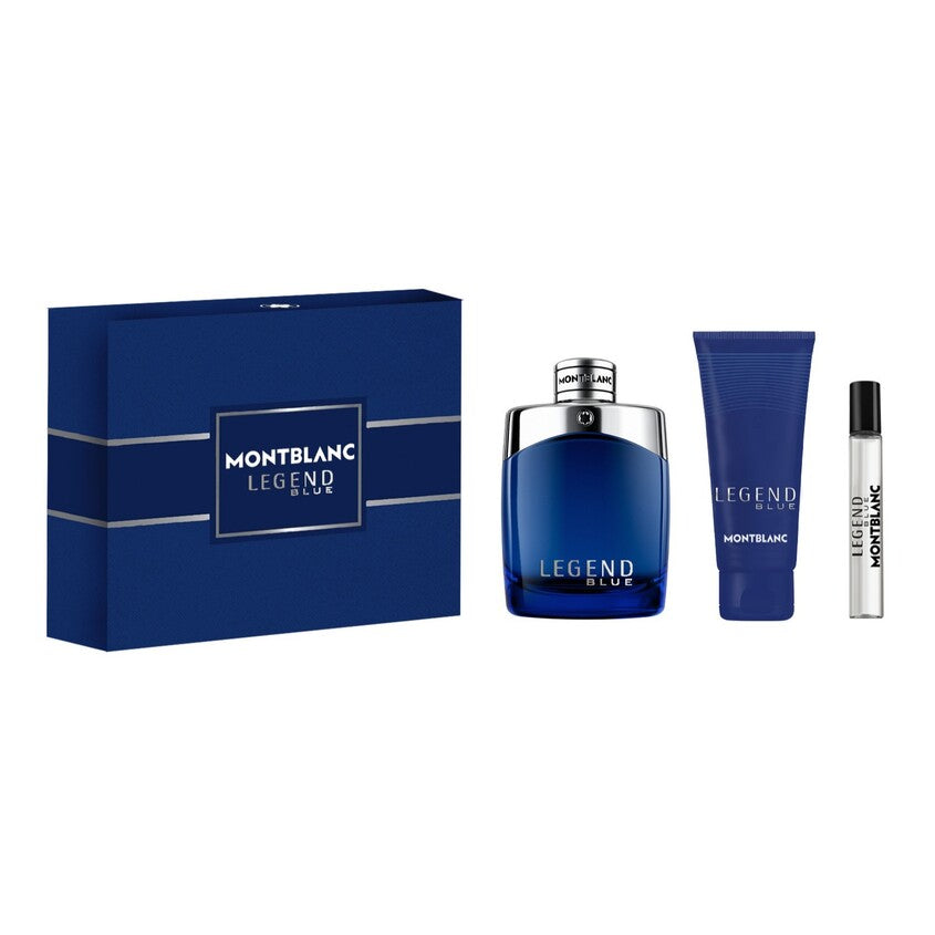 MONTBLANC MB LEGEND BLUE TRIP SET (EDP 100ML+7.5ML+SG 100ML) S2 ‘24