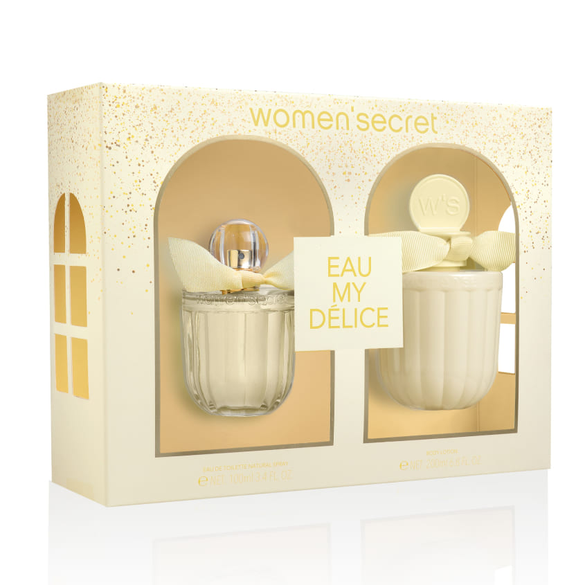 WOMEN'SECRET SET (EAU MY DELICE EDT 100 ML + BODY LOTION 200ML)
