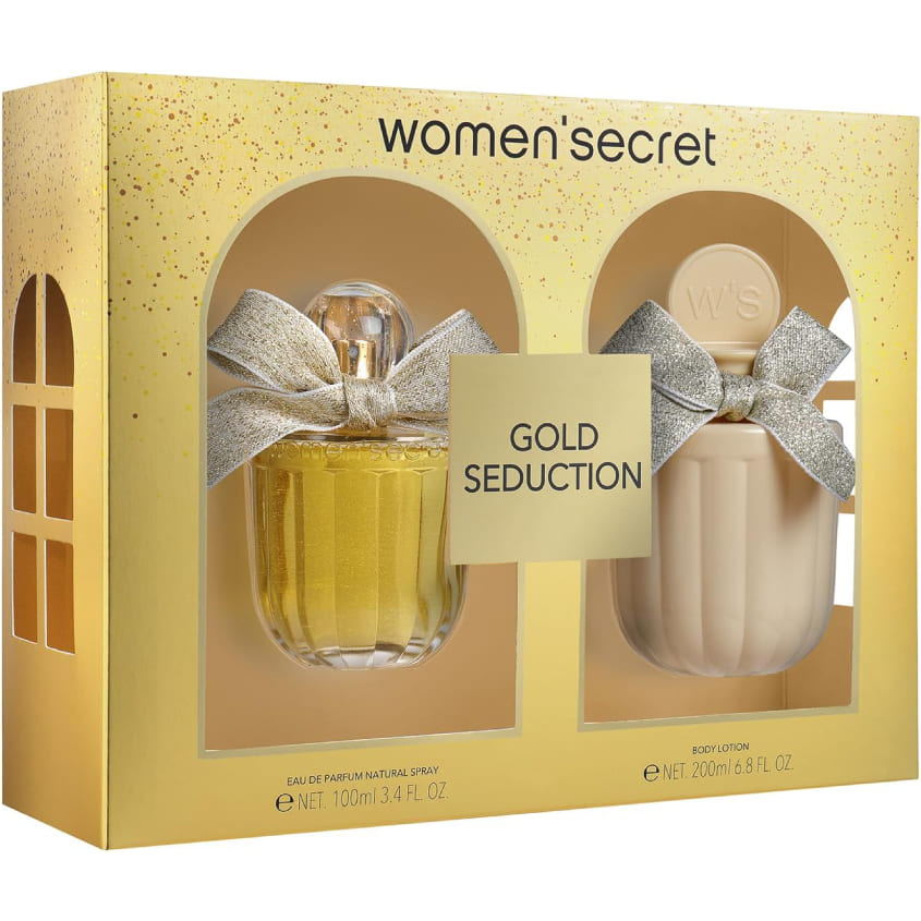 WOMEN'SECRET SET (GOLD EDP 100ML + BODY LOTION 200ML)