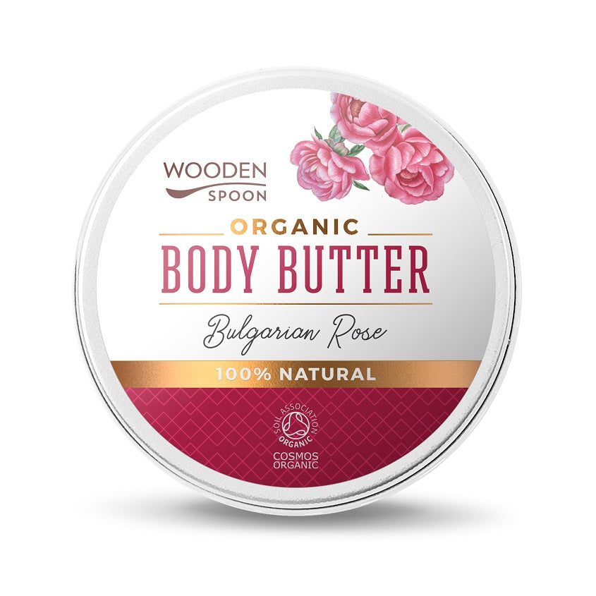 WOODEN SPOON BODY BUTTER BULGARIAN ROSE 100ML