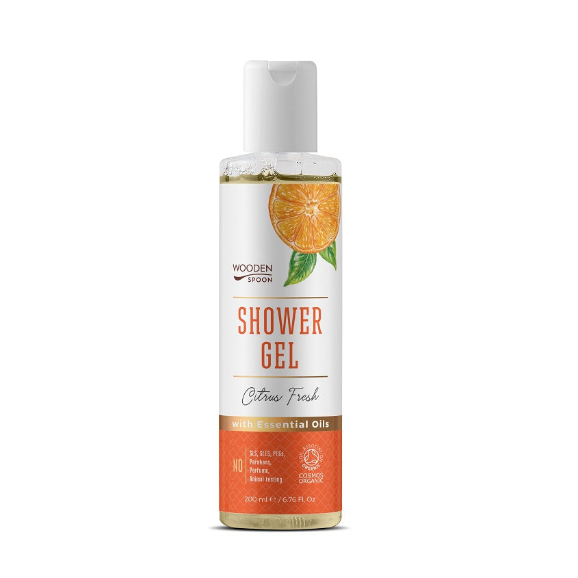 WOODEN SPOON SHOWER GEL CITRUS FRESH 200ML