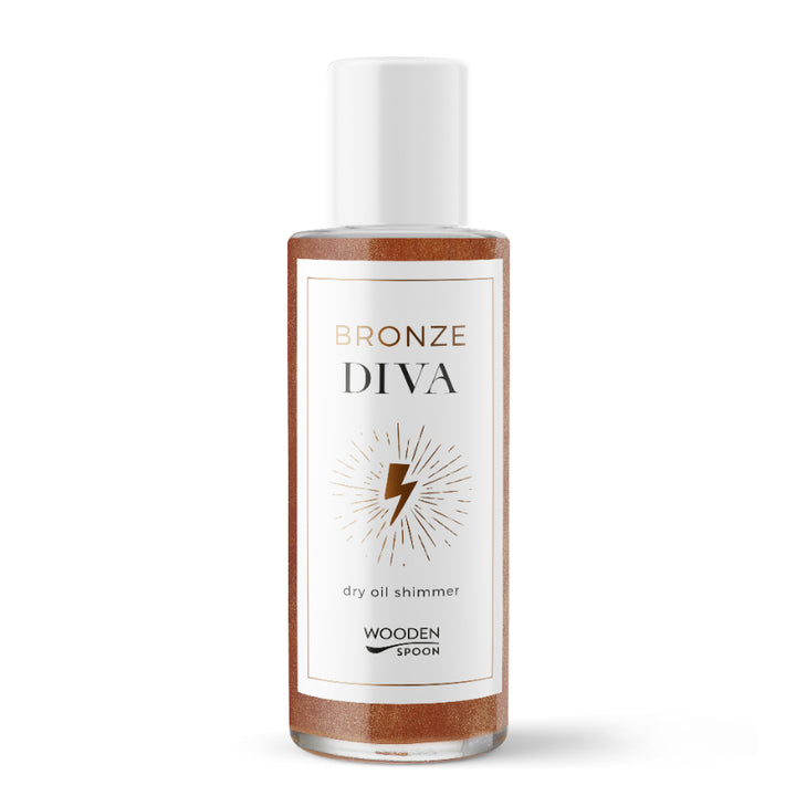 BRONZE DIVA FACE & BODY DRY OIL SHIMMER BRONZE 100ML