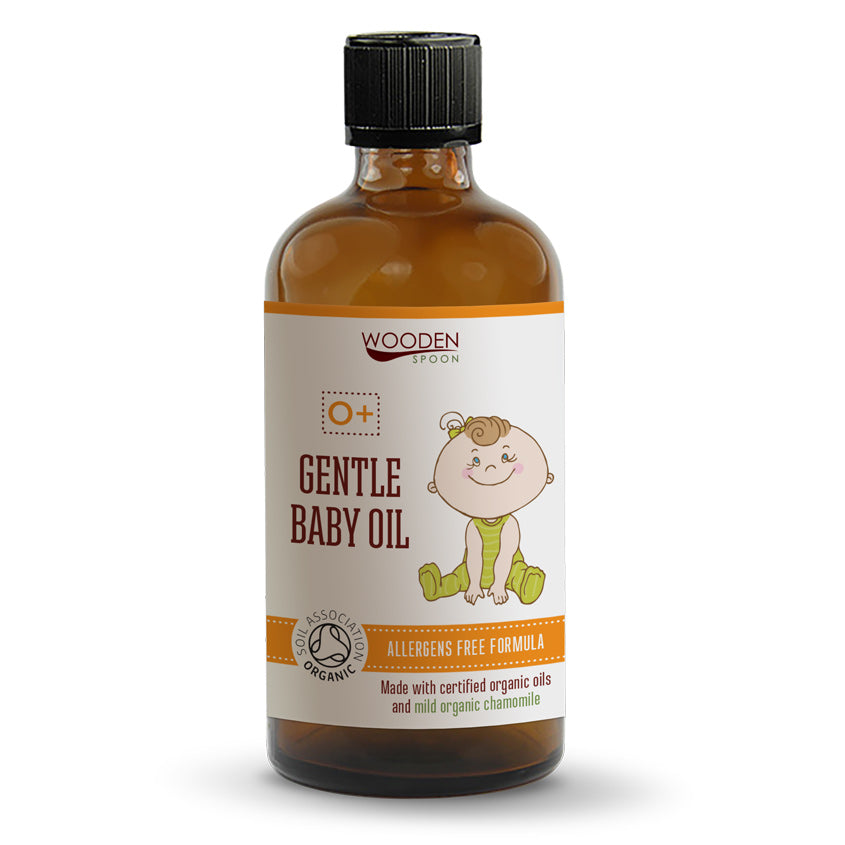 WOODEN SPOON GENTLE BABY OIL 100 ML