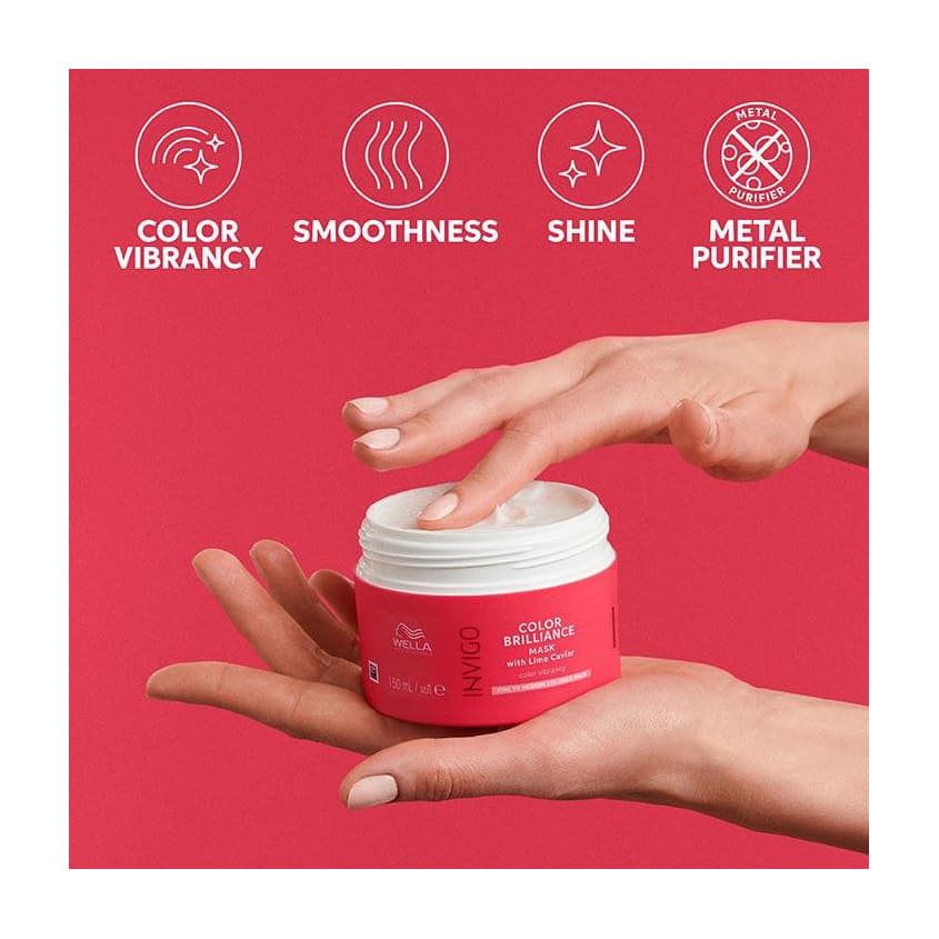 WELLA PROFESSIONALS Wella Pro Invigo Color Brilliance Hair Msk 150ml 99350170079 – توصيل مجاني