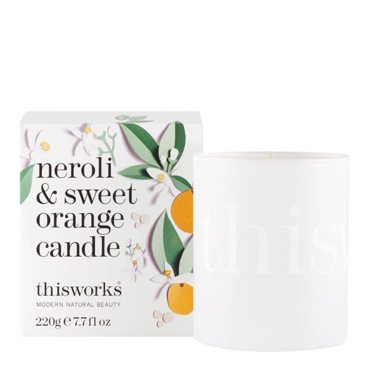 For home CANDLE NEROLI AND SWEET ORANGE 220G