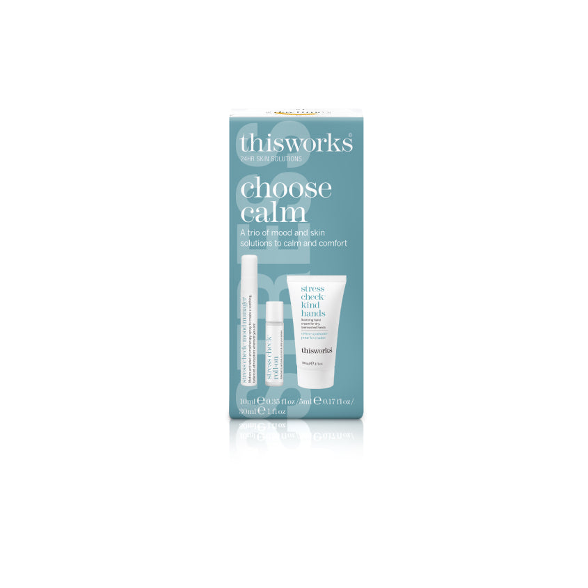 THIS WORKS SET CHOOSE CALM (HAND CREAM30ML+SPRAY 10ML+ROLLER 5ML) – free delivery