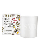 Black Spice & Cedar Candle