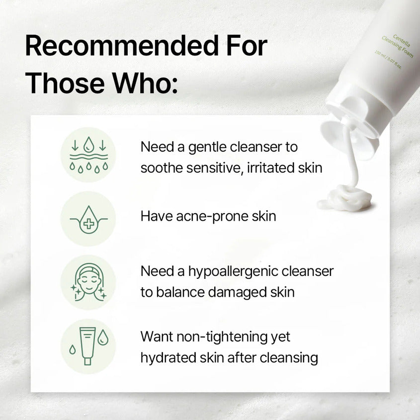 MIXSOON CENTELLA CLEANSING FOAM 150ML – photo 5