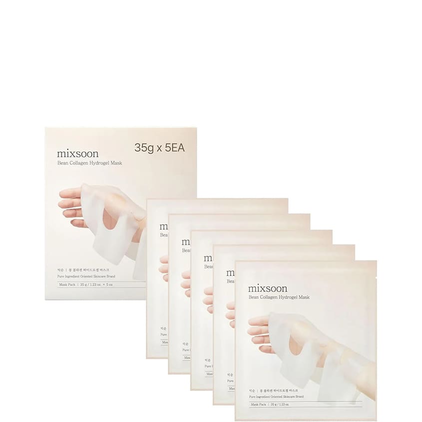 BEAN COLLAGEN HYDROGEL MASK PACK 35G 5'S