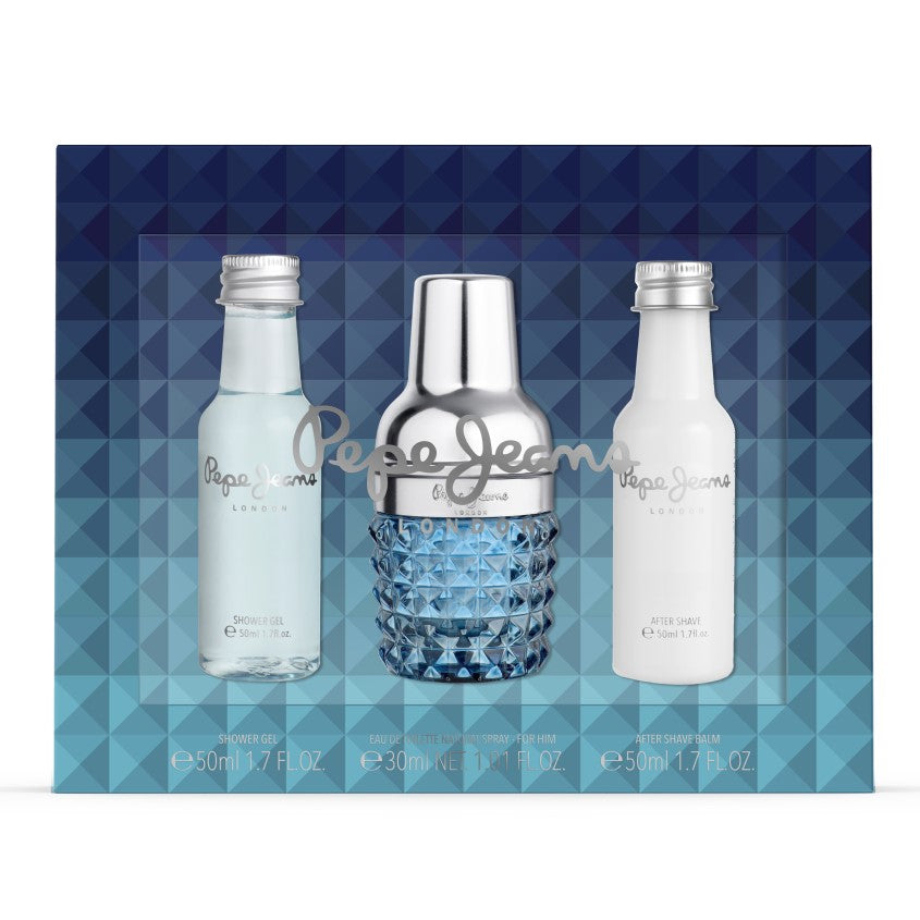 PEPE JEANS SET FOR HIM(EDT 30 ML+SG 50ML+AFTER SHAVE 50ML)