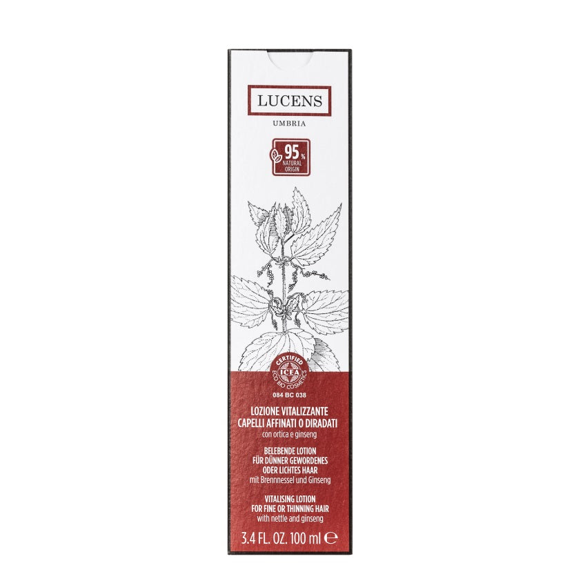 LUCENS UMBRIA VITALISING LOTION FOR FINE OR THINNING HAIR 100ML
