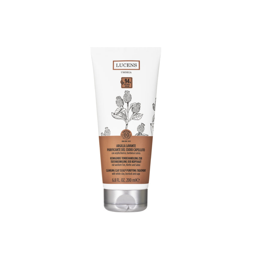 LUCENS UMBRIA CLEANSING CLAY SCALP PURIFYING TREATMENT 200ML – buy online