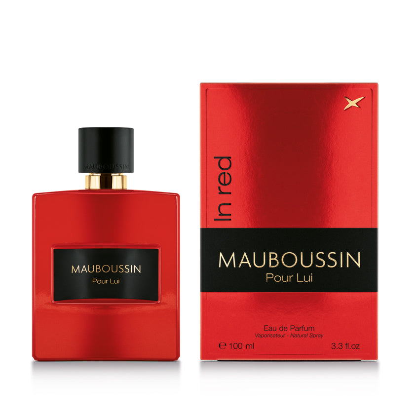 Pour Lui in Red