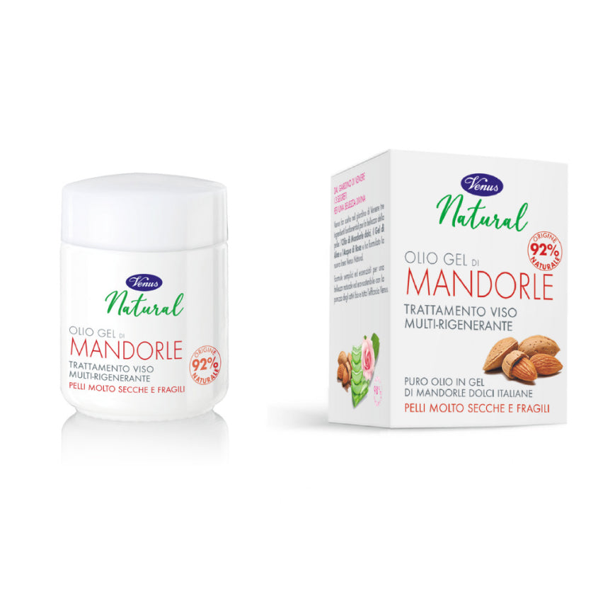 VENUS OLIO GEL DI MANDORLE TRATTAMENTO VISO MULTI-RIGENERANTE 50ML