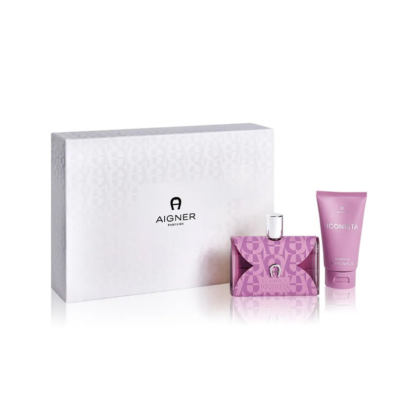 AIGNER SET ICONISTA EDP 100ML + SG 75ML