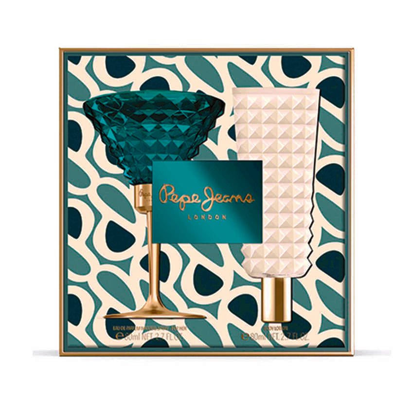 PEPE JEANS CELEBRATE FOR HER SET(EDP 80ML+BL 80ML)