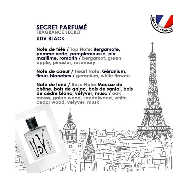 UDV BLACK MEN EDT 100ML