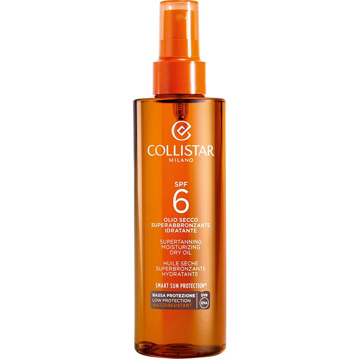 Sunscreen oils COLLISTAR SUPERTANNING DRY OIL, SPF 6 200ML
