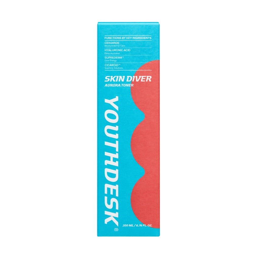 YOUTHDESK SKIN DIVER AURORA TONER 200ML – buy online